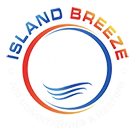 Island Breeze Air Conditioning And Heating Llc Logo White